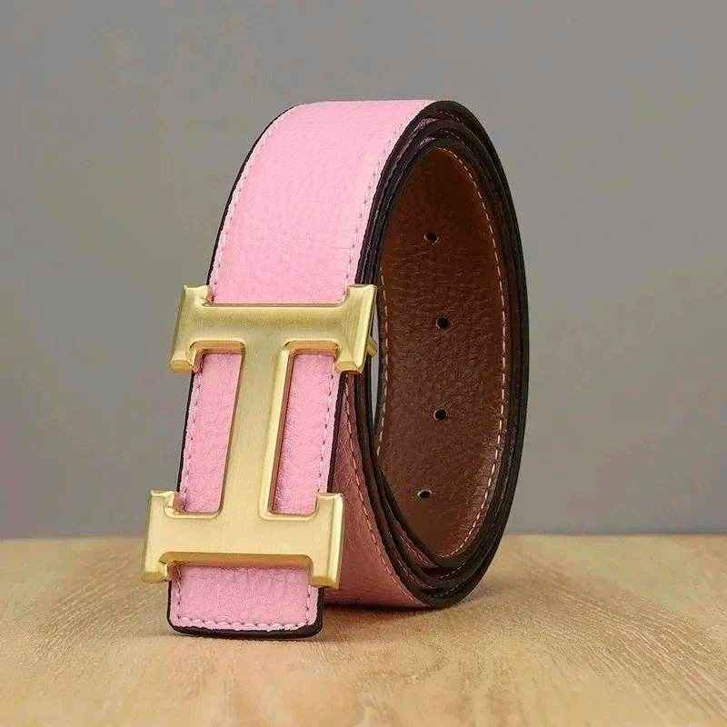 Hermes-style Signature H Buckle Belt(M) - ASCHIEF