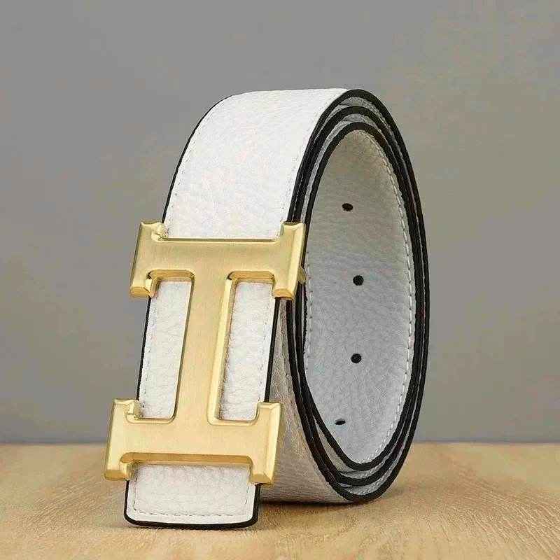 Hermes-style Signature H Buckle Belt(M) - ASCHIEF