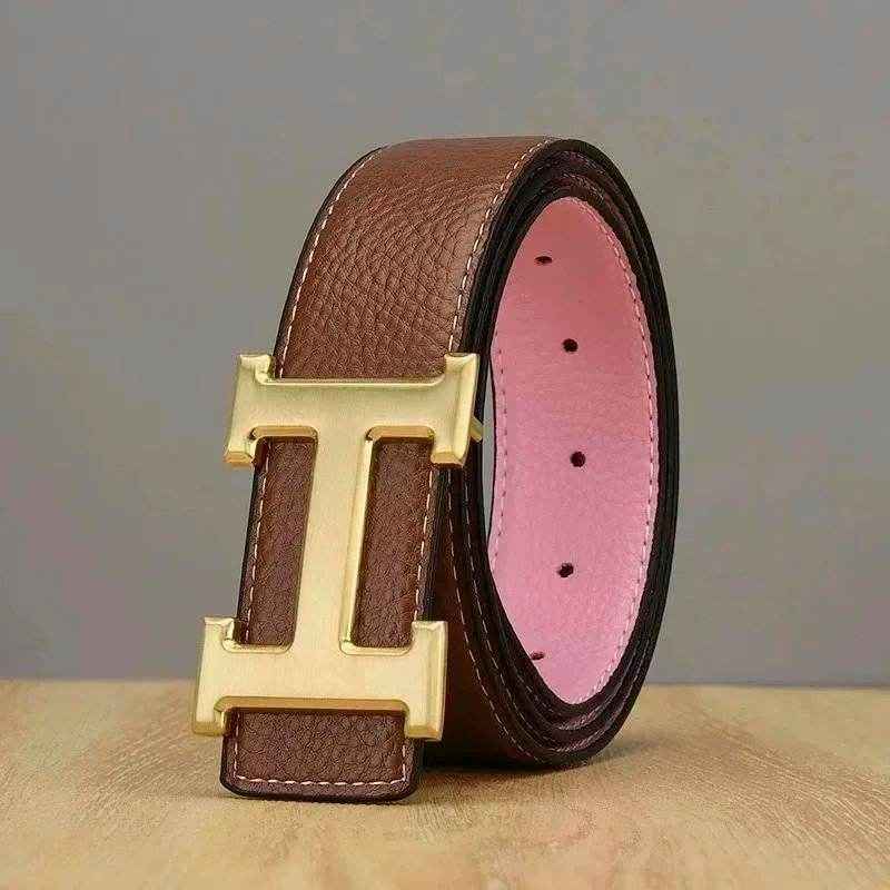 Hermes-style Signature H Buckle Belt(M) - ASCHIEF