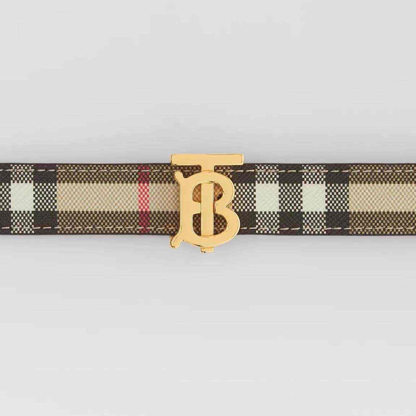 Burberry Reversible Belt – Duo Identity in Plain Disguise(M) - ASCHIEF