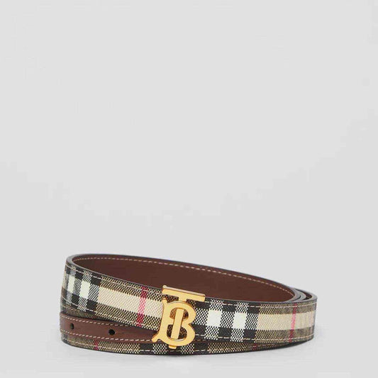 Burberry Reversible Belt – Duo Identity in Plain Disguise(M) - ASCHIEF