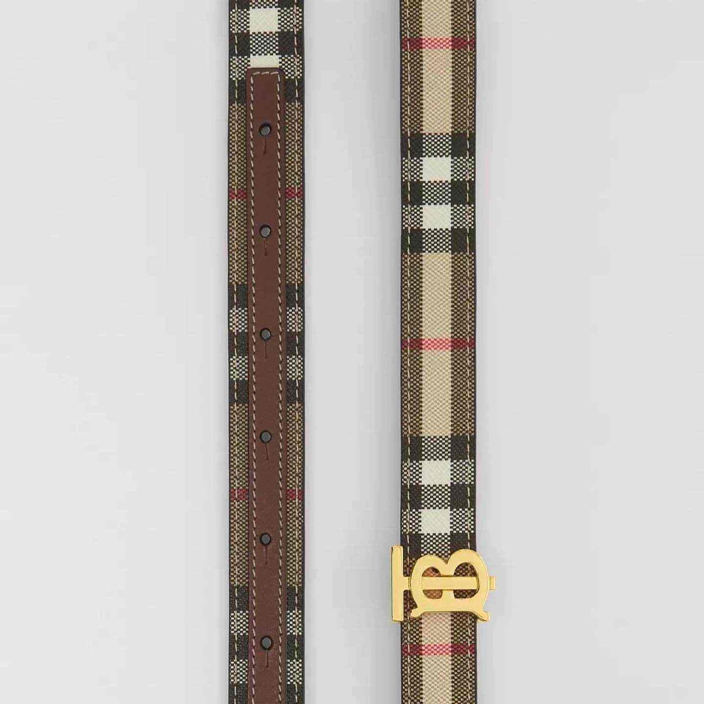 Burberry Reversible Belt – Duo Identity in Plain Disguise(M) - ASCHIEF
