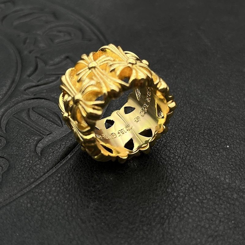 Chrome Hearts Cross Band – Oath Relic in Forged Gold
(U) - ASCHIEF