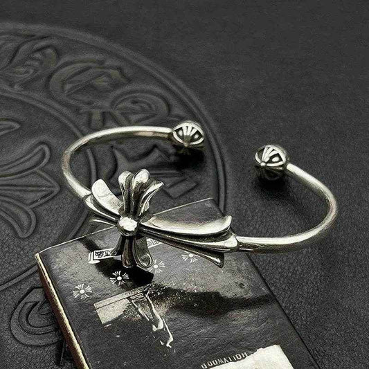 Chrome Cross Cuff – Worn by the Faithless Chosen Bracelet(U) - ASCHIEF