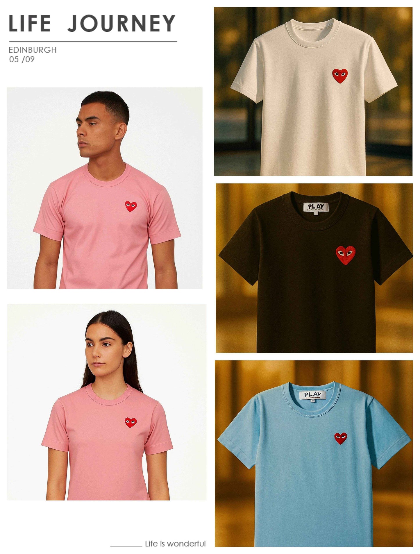 Coeur Élitaire by Comme des Garçons PLAY(U) - ASCHIEF