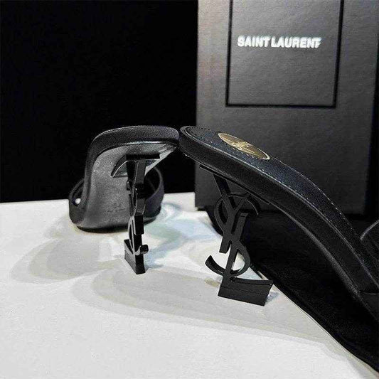 Saint Laurent Élégance YSL Iconic Stiletto Heels(W) - ASCHIEF